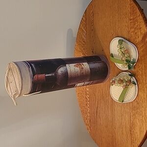 Vintage Wine Gift Box & 2 Drinkwear Flip-flops